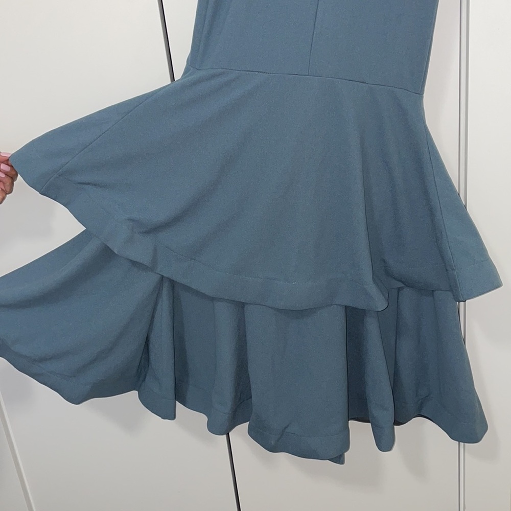 Halter Ruffle Gown - Picture 5 of 6